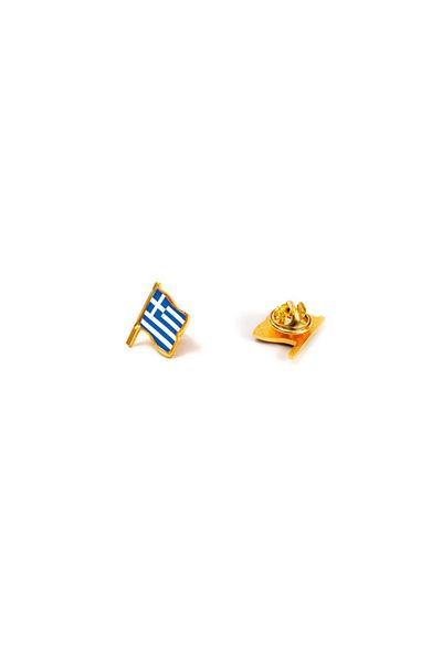 Arhi Design Greece flag pin badge, 2 pieces