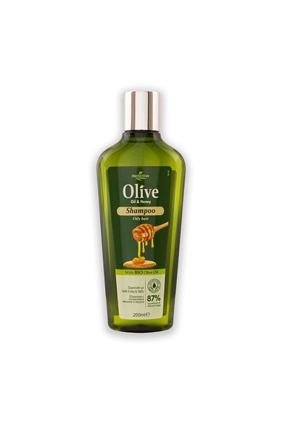 Herbolive Honey shampoo for oily hair 87% natural 200 ml