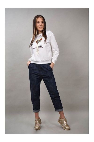 Cocco Rossa Sweatshirt - White