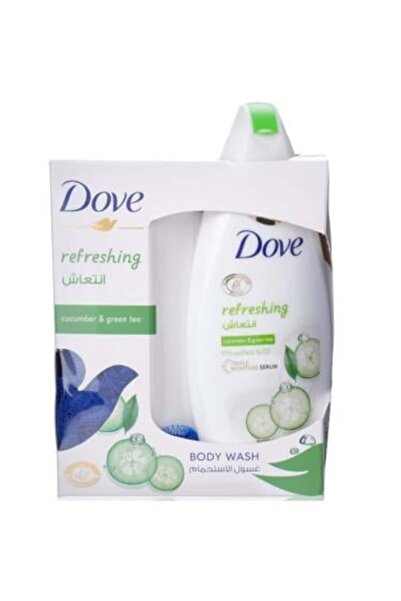 Dove Dove Cucumber & Green Tea Shower Gel with Loofah, 250ml