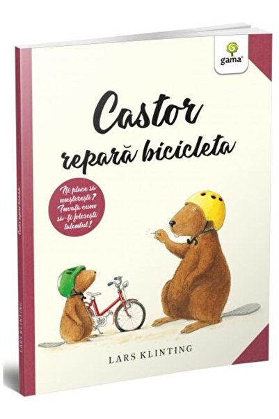 Editura Gama Castor repara bicicleta, 4 - 6 ani, Lars Klinting