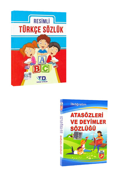 Tandem Yayınları Resimli Türkçe Sözlük + İlköğretim Atasözleri ve Deyimler Sö...