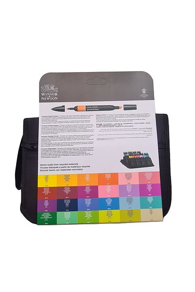 Winsor Newton Promarker Wallet 24Pcs - Student Designer