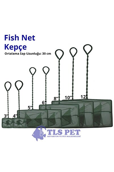 Fish Net 8'' Fish Net Balık Kepçesi / 20 cm
