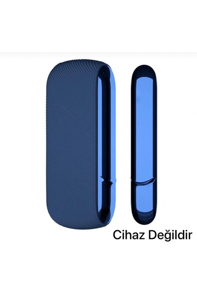 Zigver Iqos Duo 3.0 Kapaklı Kılıf Dark Blue (HEETS ILE ÇALIŞAN CİHAZA UYUMLUDUR)