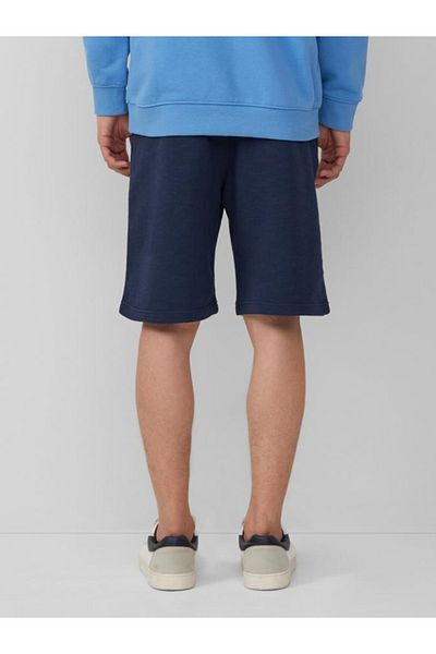 s.Oliver Pantaloni scurți bărbătești, Detroit, croială regulată cu talie medie, bleumarin, XL