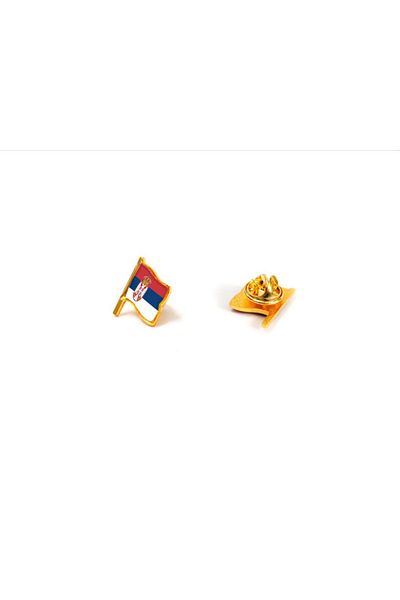 Arhi Design Serbia flag pin badge, 2 pieces