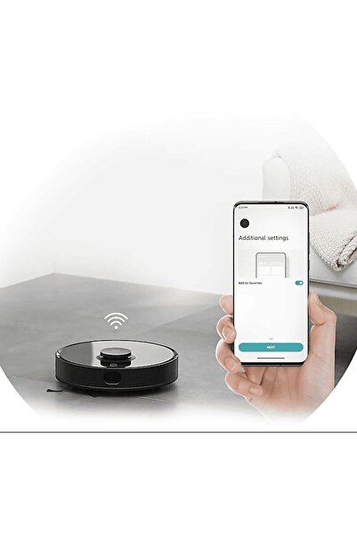 Xiaomi 8000Pa Emiş Gücü, Akıllı Haritalama ve Mop ile Sessiz, Hijyenik -Akıllı Robot Süpürge