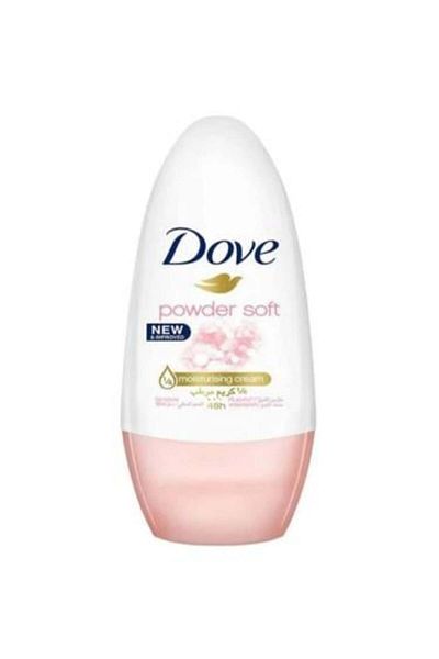 Dove Powder Soft Roll-On Deodorant, 50 ml