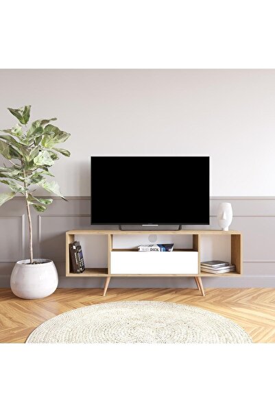 Bimossa C1210 Rima Tv Ünitesi Sepet-beyaz 150 Cm