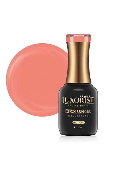 LUXORISE Oja semipermanentă Revolux LUXORISE, Unstoppable Sunset 15ml