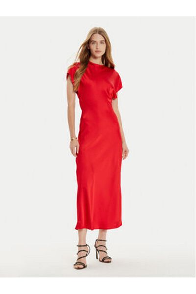 Imperial women's cocktail dress ADQJIBA red