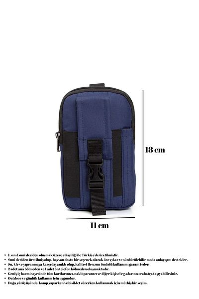 Newish Polo Portofel - Bleumarin - Simplu