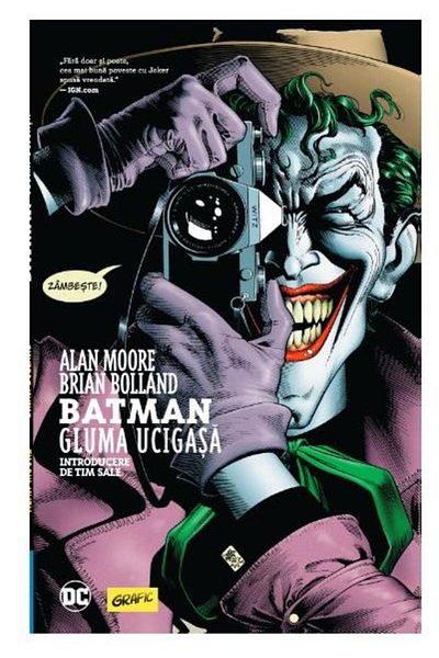 Editura Arthur BATMAN. Gluma ucigasa, Alan Moore