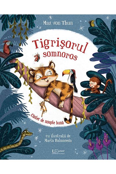Editura Univers Enciclopedic Junior The Sleepy Tiger, Max von Thun