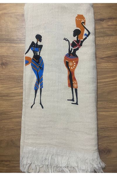 miatamer Πετσέτα παραλίας Muslin Peshtemal 100% βαμβακερή μαλακή, φυσική, μεγάλο μέγεθος (180*100 CM)