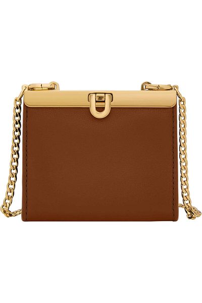 Fossil Women's Penrose Small Wallet Crossbody, Brown