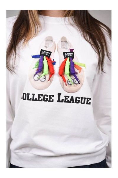 Cocco Rossa Sweatshirt - White