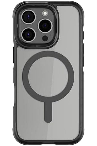 Ghostek Covert iPhone 16 Pro Clear Case - Compatible with MagSafe Accessories, Shockproof Silicone,
