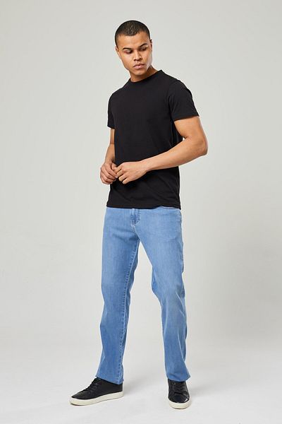 Twister Jeans Vegas 132-315 Comfortable Fit Lycra Men's Jeans Light Blue