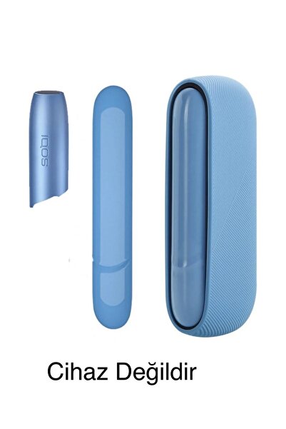 Zigver حافظة 3 في 1 لجهاز Iqos متوافق مع 3.0 غطاء حماية كامل مع غطاء جانبي غط...