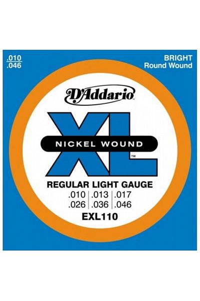 Daddario D'addario 0.10 Electric Guitar String Exl110