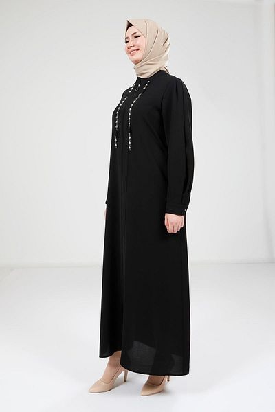 Beyza Αλυσίδα με Πέτρες Μαύρη Φεράτσα 9167