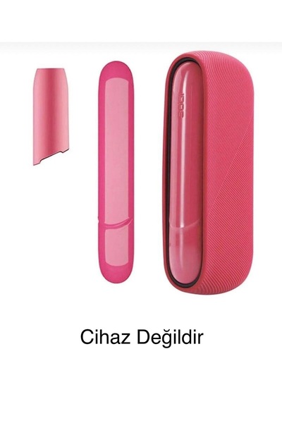 Zigver Iqos Duo 3.0 Modeli Için Koruma Kılıf Seti Rose Red(HEETS ILE ÇALIŞAN ...