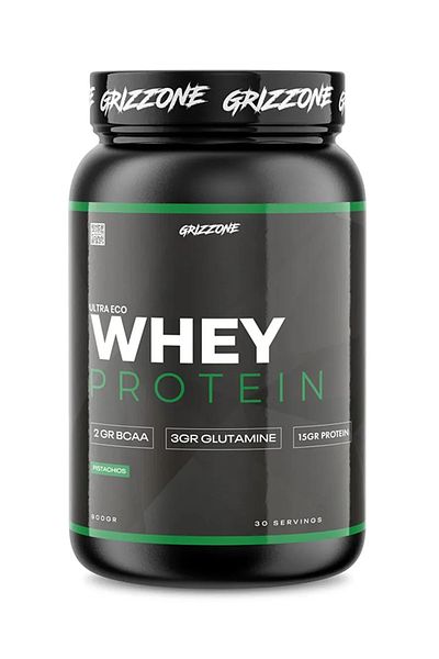 GRIZZONE Grızzy Whey Protein 900 Grams 30 Serve (Pistachio Series)