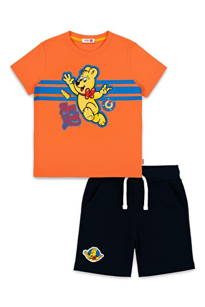 Haribo Boy's Printed Shorts Suit 2-8 Years Orange