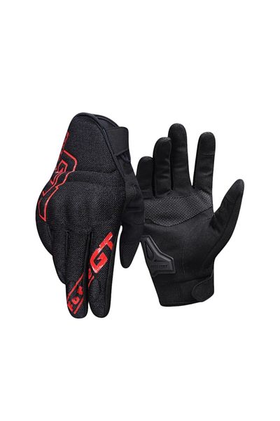 Forte GT Rs07 Motorcycle Summer Gloves Red-Black