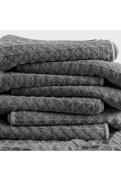 Viyogo Set of 5 super fine microfiber cloths, 30 x 30 cm, gray