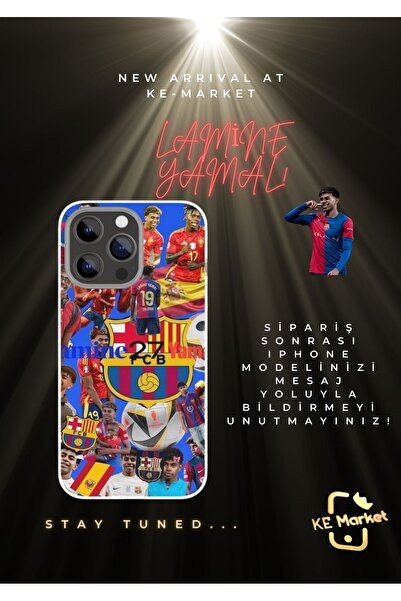 SOFTCASE Lamine Yamal Series Iphone Tüm Modellere Uyumlu Kılıf Iphone 6,7,8,x...