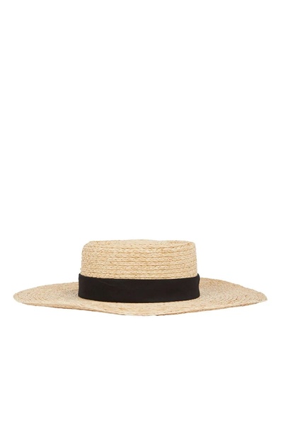 Calvin Klein Ck Metal Linen Band Straw Hat Women's Hat K60K612915-Pdp