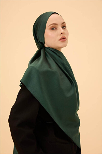 İpekhan Οθωμανικό Πράσινο Μοντέλο Μεταξωτό Σάλι Διπλής Όψης