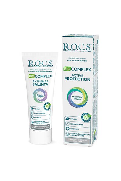 R.O.C.S. Toothpaste R.o.c.s Biocomplex Active Protection, 94 G