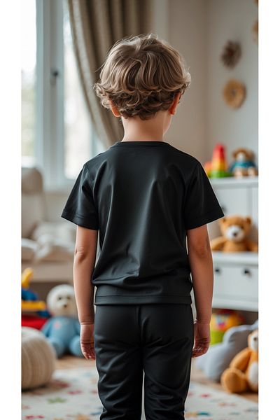 uyguntarz Children's Ataturk Design Printed Tshirt Tracksuit Set