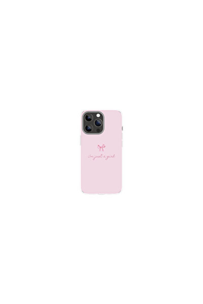 SOFTCASE Pinky I am Just A Girl İphone Tüm Modellere Uyumlu Kılıf Iphone 6,7,...