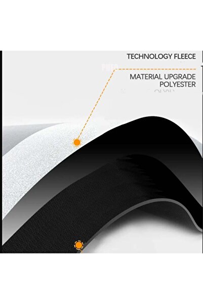 PUFO Round non-slip bath mat Pufo Time, 58 x 39 cm, gray