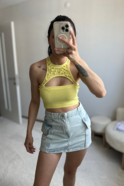 MoyStore Zrr Jean Kargo Mini Etek