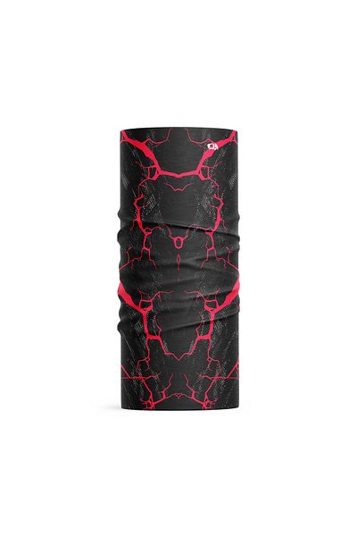 FG KONNİCHİWA Artistic Geometric Flame Pattern Bandana Outdoor Neck Collar Motorcycle Women Men Buff Bandana