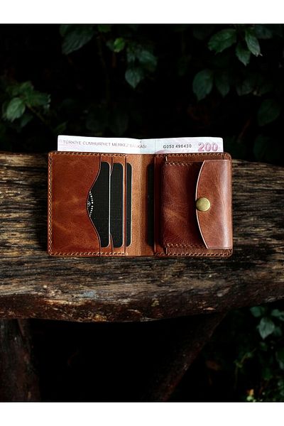 Kalkan deri Genuine Leather Wallet - Handmade - Special Design