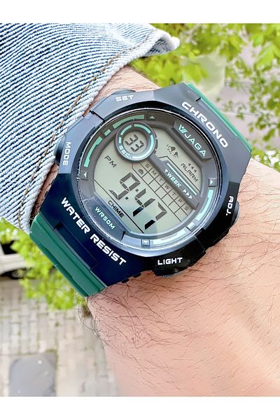 Ferrucci Jaga Men's Wristwatch with Green Cord with Chronometer