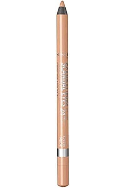 Rimmel London Scandaleyes Waterproof Eyeliner Pencil, Nude 05, Matte