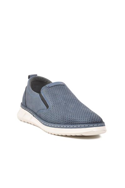 WALKWAY 2Y0924-8488 m Blue Nubuck Men's Casual Shoes