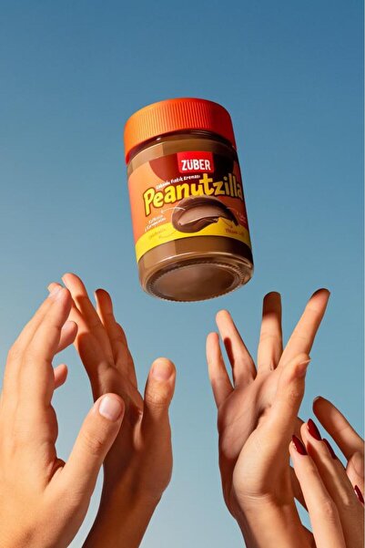 Züber Peanutzilla Kakaolu Fıstık Kreması Nutzilla Fındık Kreması