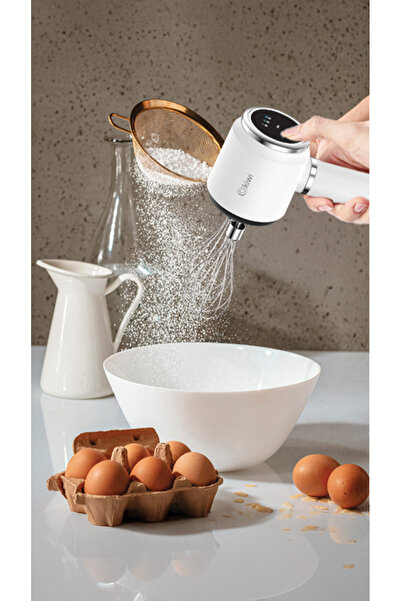 Kiwi Kmx-3612 3 Hız Kademeli Şarjlı El Mikseri