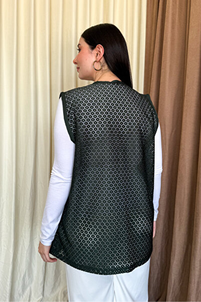 ModaPlaza Women's Size B Lace Short Vest