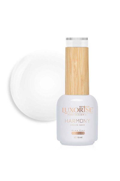 LUXORISE Bază de cauciuc Hema Free Harmony - Pure Crystal 10ml