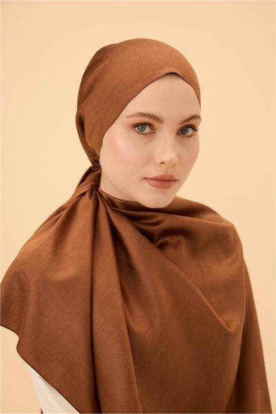 İpekhan نموذج شال حرير مسطح أسود نحاسي على الوجهين